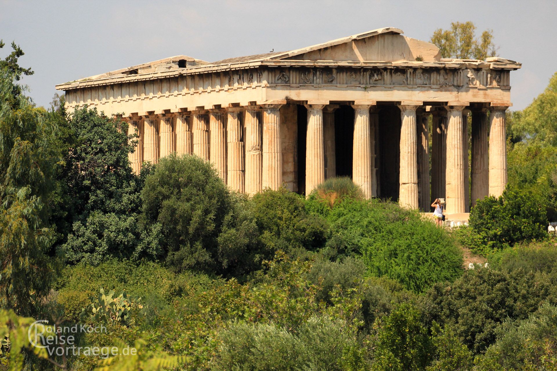 Griechenland - Athen - Antike Agora - Tempel des Hephaistos Weltkulturerbe